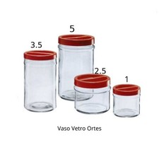 Vaso vetro ORTES contenitore