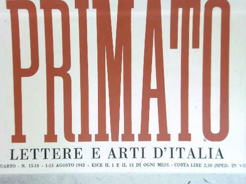 Primato lettere arti - primato,