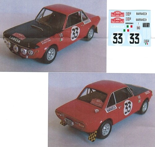 Decal lancia fulvia hf - decal,