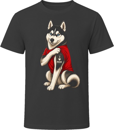 Maglietta siberian husky dog - maglietta,