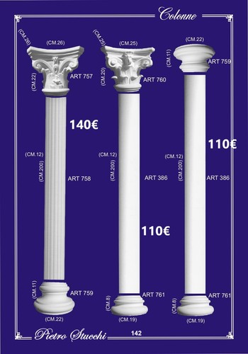 Colonne architettoniche - architettoniche, in