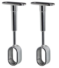 2x Tubo Armadio Cromo Spalline