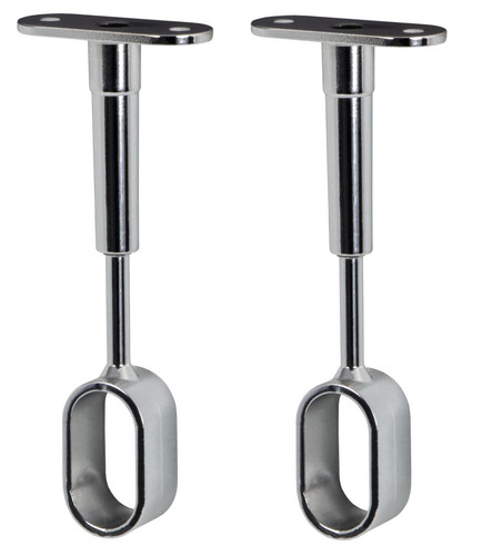 Supporto per tubo armadio - 2x,