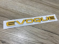 Scritta Range Rover Evoque