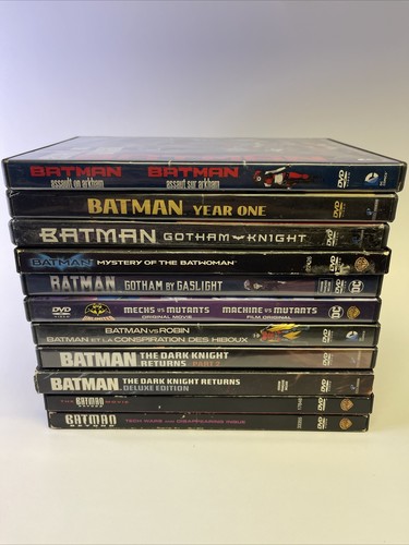 Batman animated dvd collection - dvd,