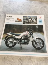 Honda CBX650E C CBX750 Police 1982 CBX 650 750 Porta Carte Moto Collezione Atlas
