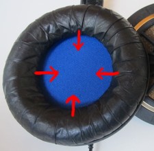 Sennheiser, inserti acustici HD222/250/430/430II/480/518/520/520II/540/560