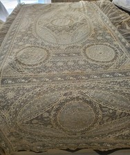 Copriletto antico fatto a mano