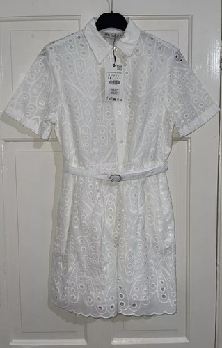 Abito mini camicia zara oyster - mini,