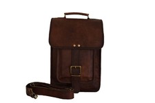 14 in pelle scura borsa messenger borsa per laptop valigetta scuola borse a t...