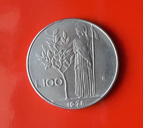 100 lire 1978 errore - 100,