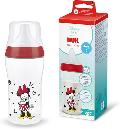 Nuk minnie mouse biberon - nuk,