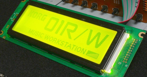 Korg 01r display led schermo - korg,