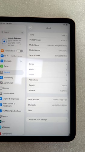 Apple ipad mini 64gb 3 - ipad, 8.3