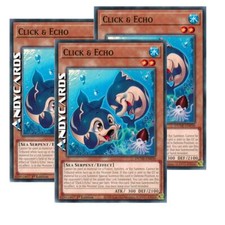 3x CLICK & ECHO • (Click & Eco) • Comune • DUNE EN030 • 1Ed • Yugioh! ANDYCARDS