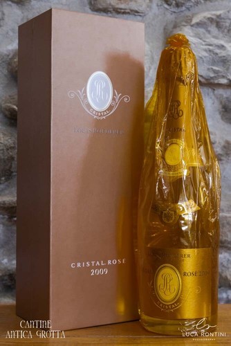 Cristal rose brut - rose, millesime