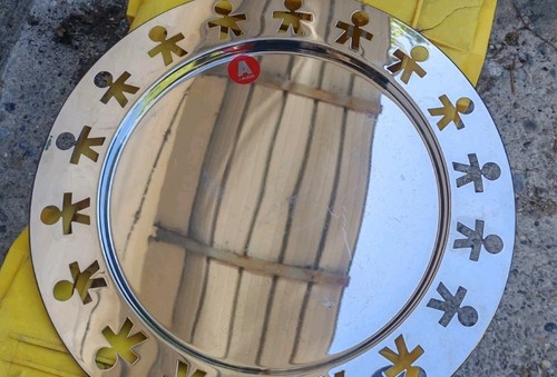 Alessi girotondo round tray - alessi,