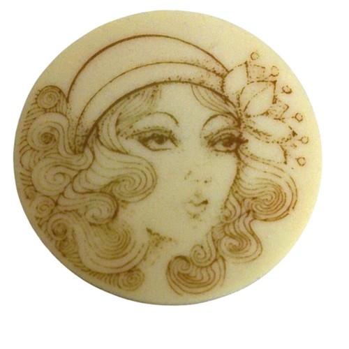 Spilla serigrafia vintage