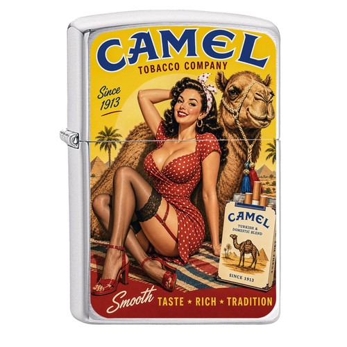 Accendino camel zippo - camel, anime