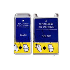 2 CARTUCCE COMPATIBILE PER EPSON Stylus C62 Stylus CX3200 BL