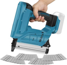 Pistola sparachiodi a batteria compatibile con Makita da 18 V, 120 chiodi/min, p