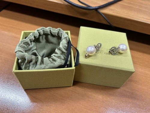 Gucci earrings con perla - gucci,