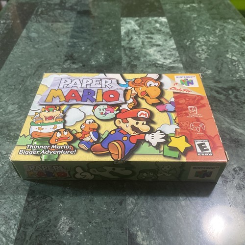 Paper mario n64 - mario, (cib)