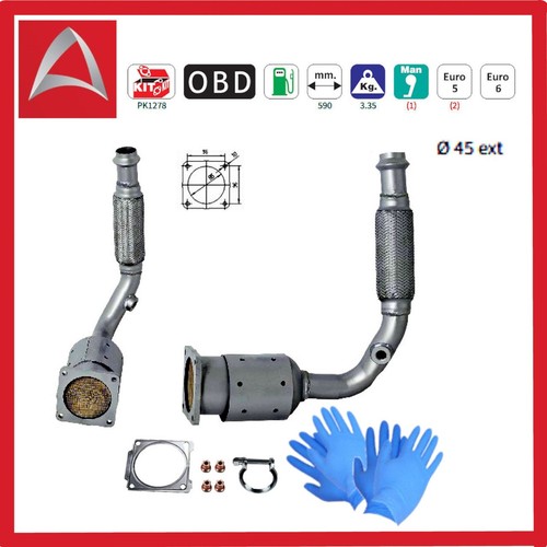 Catalizzatore per citroen - catalizzatore,