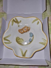 Thun Poggia Mestoli Fiore In Fiore Farfalla Nuovo Con Scatola Poggiamestoli