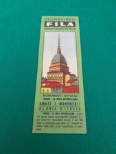 Segnalibro FILA MONUMENTI TORINO LA MOLE ANTONELLIANA GIOTTO BLU