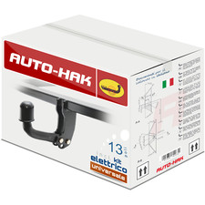 Gancio di traino fisso per Opel Agila A Due volumi 2002-2008 + kit el. 13-poli