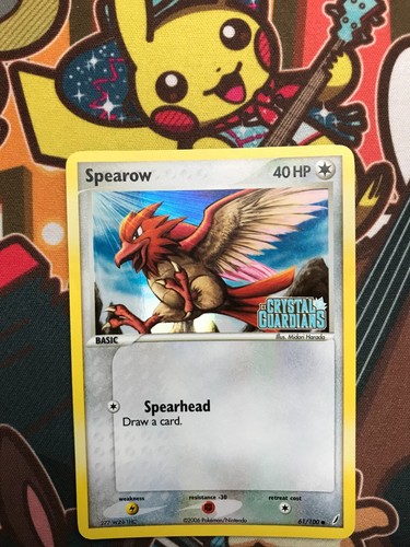 Carte pokemon spearow reverse - carte,