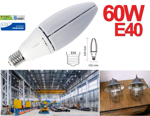 Lampada lampadina led e40 85w - lampada,