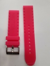  NAUTICA CINTURINO ORIGINALE GOMMA FUCSIA ANSA DRITTA 22MM 09607G