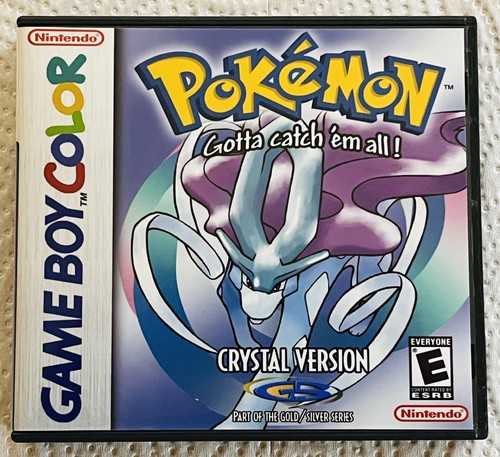 Pokemon crystal version - crystal, case