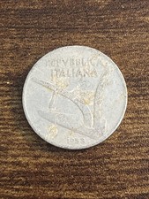 1953 italia dieci lire - 10,