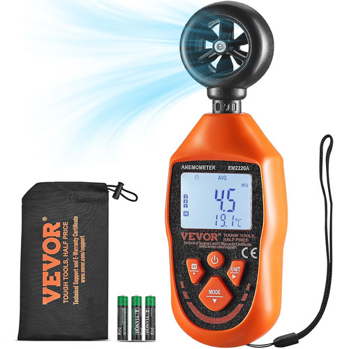 Anemometro portatile - anemometro, da