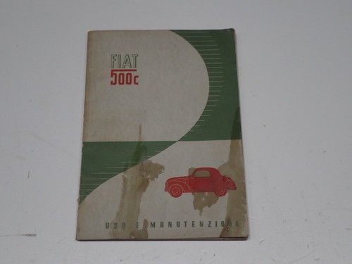 Fiat 500 topolini libretto - 500,