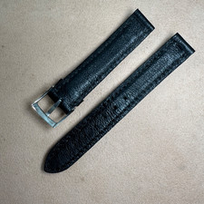 Cinturino per orologio Bulgari pelle nero 14mm donna con fibbia originale