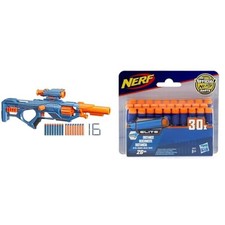 Nerf Elite 2.0, blaster Eaglepoint RD-8, tamburo da 8 dardi, mirino e canna stac