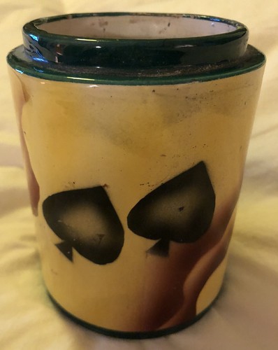 Vaso futurista aerografato - vaso,