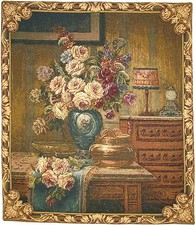 VASO NATURA MORTA DI ROSE 30"