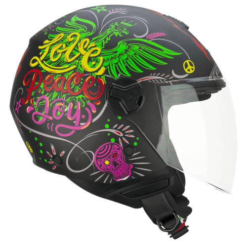 Casco moto scooter - e,