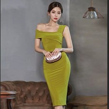 Tubino Verde Lime Elegante