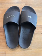 Rick Owens DRKSHDW SO #### diapositive in gomma 39/9 nere usate