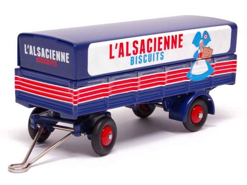 Rimorchio coperto alsacienne - rimorchio,