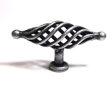 Pomello per mobili in ferro