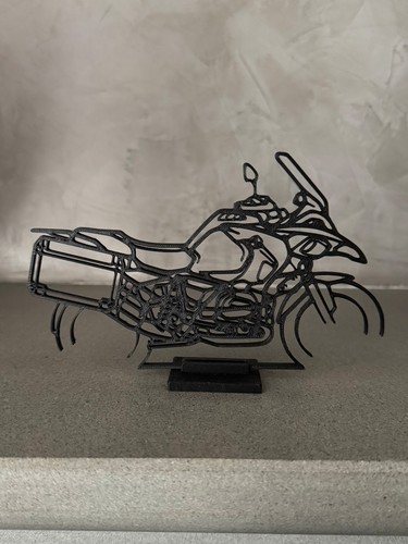 Moto stilizzata stampata 3d - in,