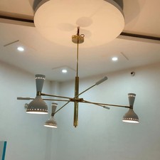 Lampadario da soffitto metà