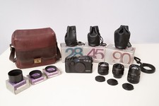 CONTAX G2 BLACK CON OBIETTIVI + BORSA 